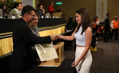 Entrega de diplomas de Ingeniería 2016-2 Uniandes