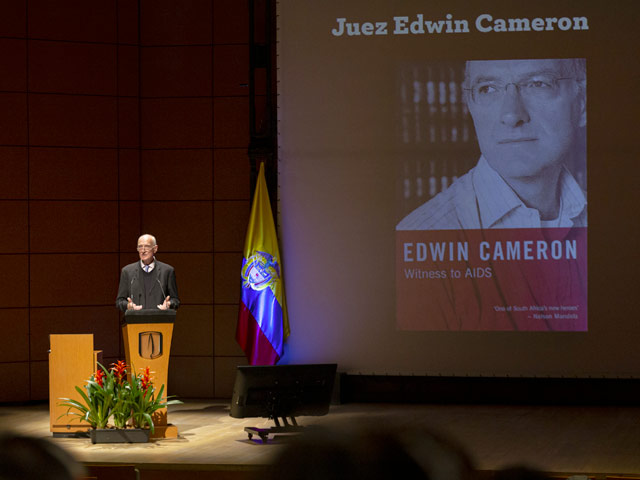 South African judge Edwin Cameron 