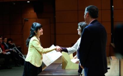 Entrega diplomas ciencias, ciencias sociales artes grados posgrados 2016-1