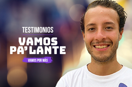 Jhon Steven Contreras Marín- Beneficiario de Vamos Pa'lante