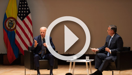 Joe Biden’s talk at the Universidad de los Andes